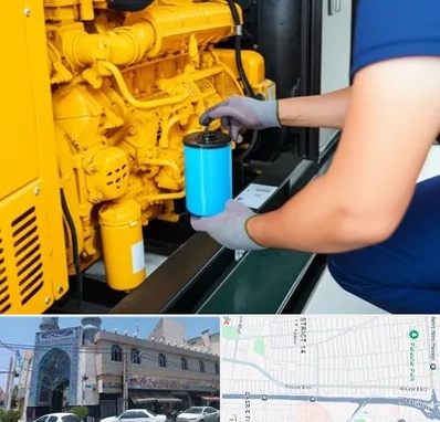 قطعات یدکی دیزل ژنراتور در بلوار ابوذر 