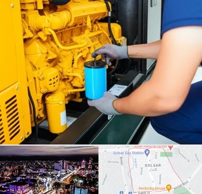 قطعات یدکی دیزل ژنراتور در گلسار رشت 