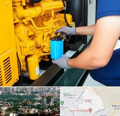 قطعات یدکی دیزل ژنراتور در عظیمیه کرج 