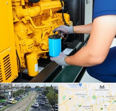 قطعات یدکی دیزل ژنراتور در جنوب تهران 