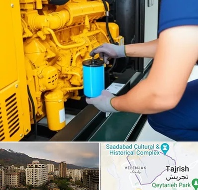قطعات یدکی دیزل ژنراتور در زعفرانیه 