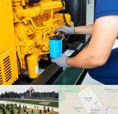 قطعات یدکی دیزل ژنراتور در قرچک