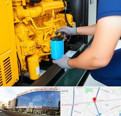 قطعات یدکی دیزل ژنراتور در نصف راه تبریز 