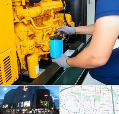 قطعات یدکی دیزل ژنراتور در بلوار اباذر