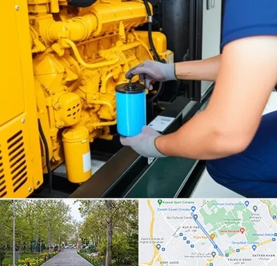 قطعات یدکی دیزل ژنراتور در قدوسی غربی شیراز 