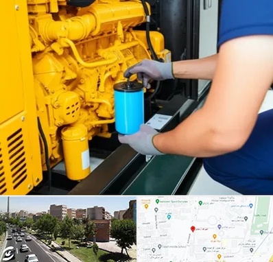 قطعات یدکی دیزل ژنراتور در شهرک آزمایش