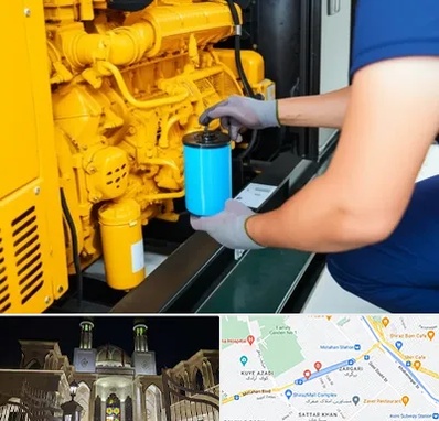 قطعات یدکی دیزل ژنراتور در زرگری شیراز 