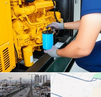 قطعات یدکی دیزل ژنراتور در بلوار ارتش