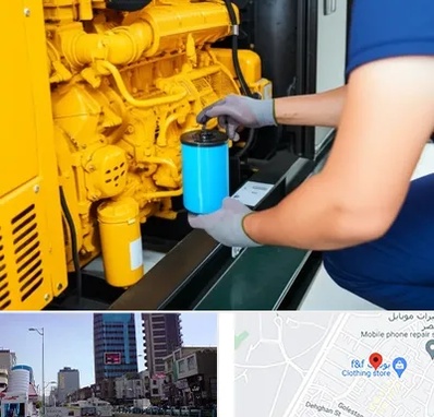 قطعات یدکی دیزل ژنراتور در چهارراه طالقانی کرج 