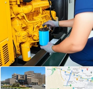 قطعات یدکی دیزل ژنراتور در صیاد شیرازی مشهد