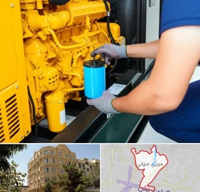 قطعات یدکی دیزل ژنراتور در مینی سیتی