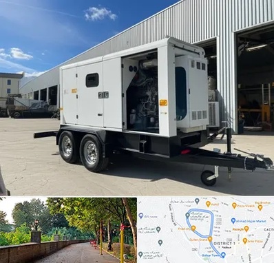 دیزل ژنراتور دست دوم در فلکه گاز رشت 