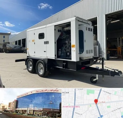 دیزل ژنراتور دست دوم در نصف راه تبریز 