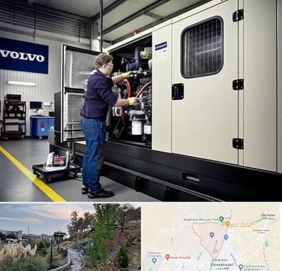 نمایندگی دیزل ژنراتور ولوو در باغستان کرج 