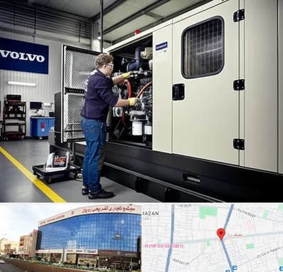 نمایندگی دیزل ژنراتور ولوو در نصف راه تبریز 