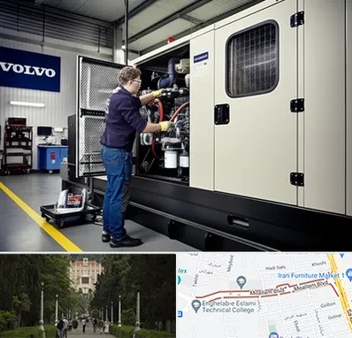 نمایندگی دیزل ژنراتور ولوو در بلوار معلم رشت 