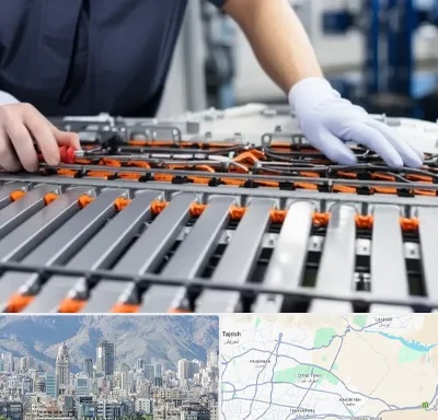باتری لیتیومی در شمال شرق تهران