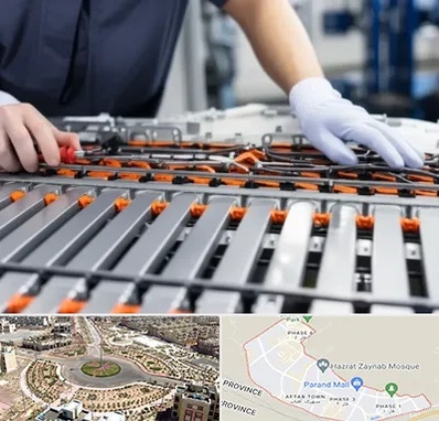 باتری لیتیومی در پرند