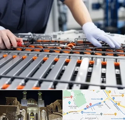 باتری لیتیومی در زرگری شیراز 