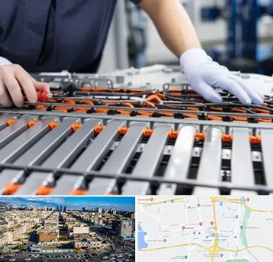 باتری لیتیومی در شهرک راه آهن 