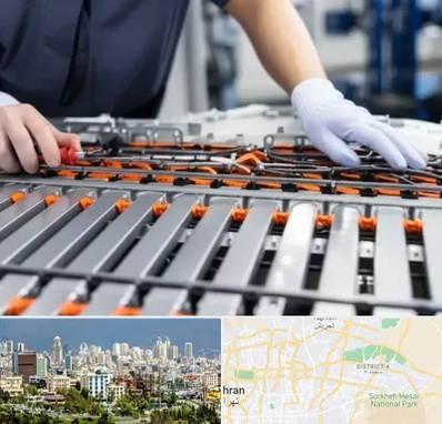 باتری لیتیومی در شرق تهران 