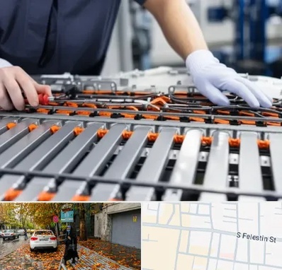 باتری لیتیومی در خیابان فلسطین 