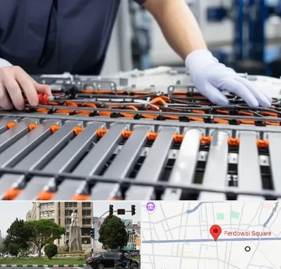 باتری لیتیومی در میدان فردوسی تهران