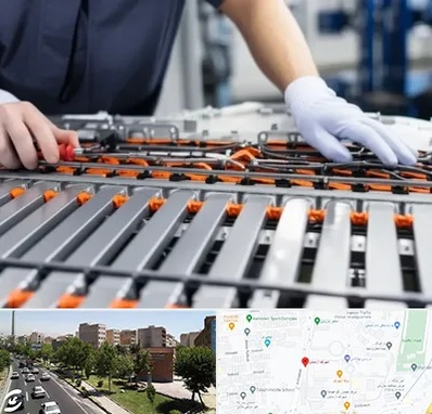 باتری لیتیومی در شهرک آزمایش 