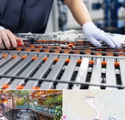 باتری لیتیومی در درکه 