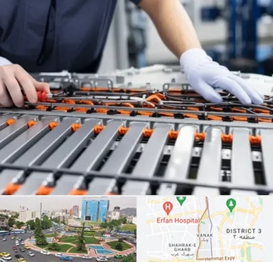 باتری لیتیومی در ونک 