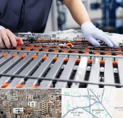 باتری لیتیومی در جنوب شرق تهران