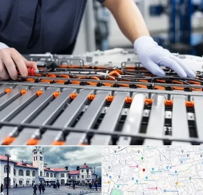 باتری لیتیومی در میدان شهرداری رشت 