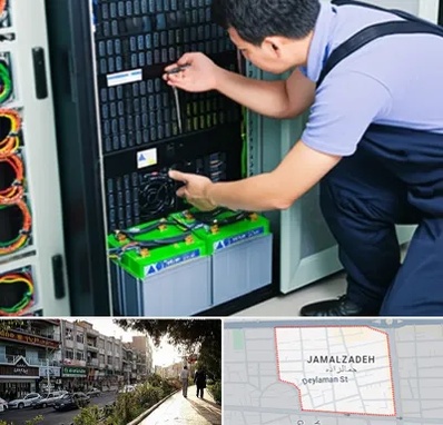 فروش باتری UPS در خیابان جمالزاده 