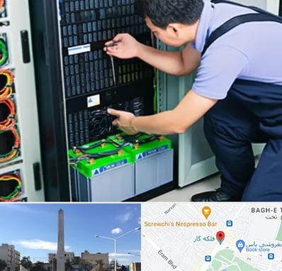 فروش باتری UPS در فلکه گاز شیراز 