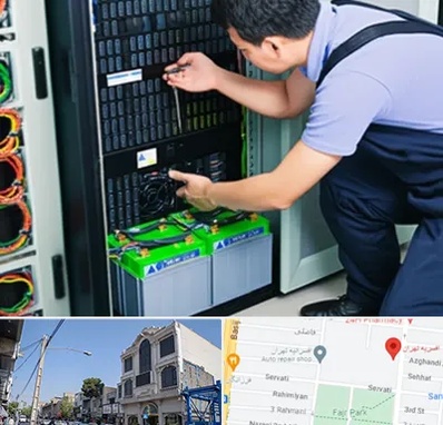 فروش باتری UPS در افسریه 