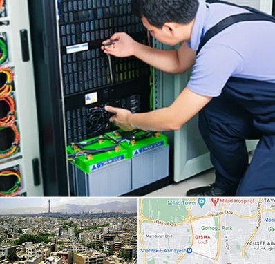 فروش باتری UPS در گیشا