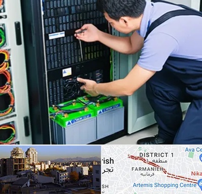 فروش باتری UPS در فرمانیه 