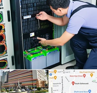 فروش باتری UPS در سهروردی 