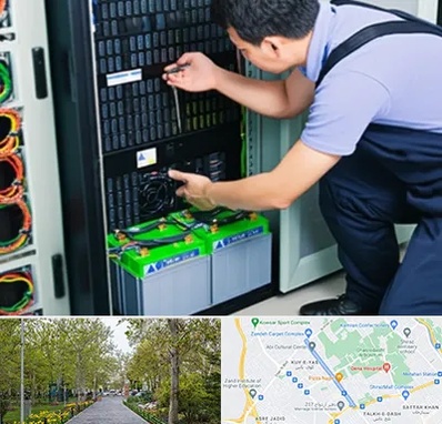 فروش باتری UPS در قدوسی غربی شیراز 