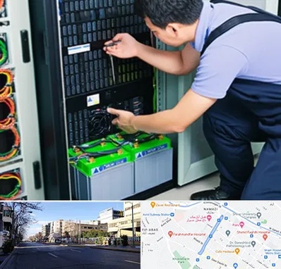 فروش باتری UPS در خیابان ملاصدرا شیراز 