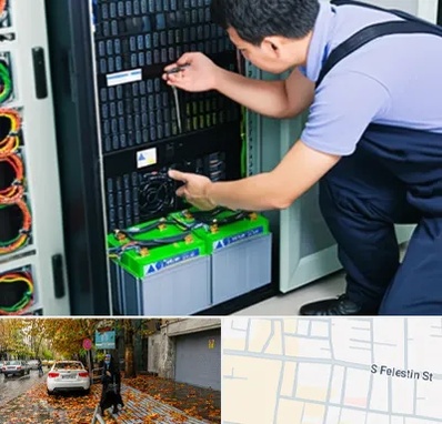 فروش باتری UPS در خیابان فلسطین 