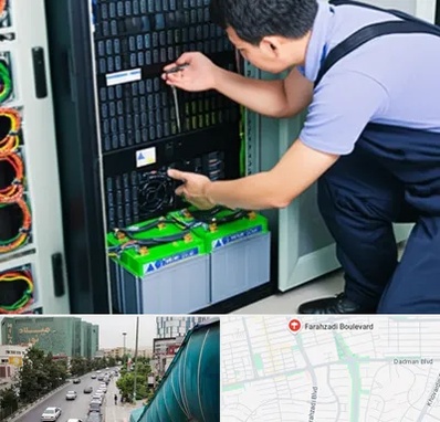 فروش باتری UPS در بلوار فرحزادی 