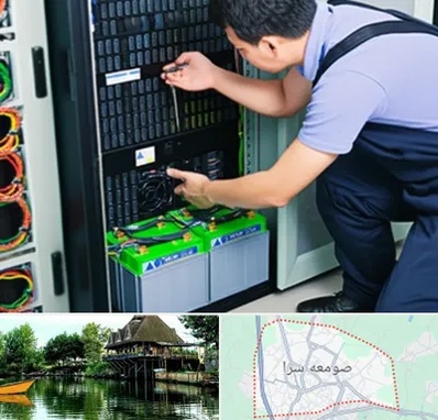فروش باتری UPS در صومعه سرا
