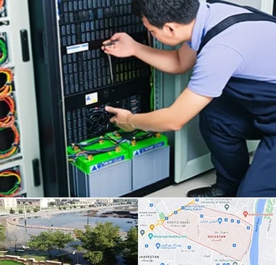 فروش باتری UPS در گلستان اهواز 