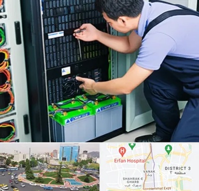 فروش باتری UPS در ونک 