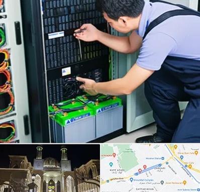 فروش باتری UPS در زرگری شیراز 