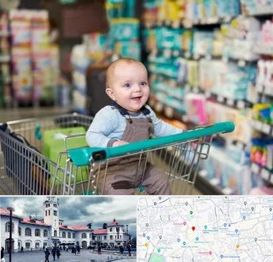 تولیدی لباس نوزاد در میدان شهرداری رشت