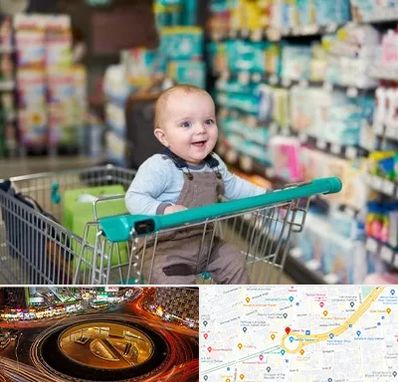 تولیدی لباس نوزاد در میدان ولیعصر