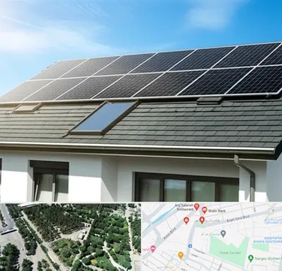 پنل خورشیدی در سالاریه قم 