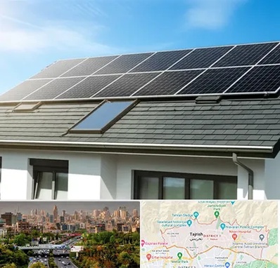 پنل خورشیدی در منطقه 1 تهران